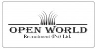 [Image: Open world Recruitment(PVT)Ltd]